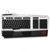 PC Клавиатура Mad Catz S.T.R.I.K.E.3 игровая RUS White + подарок от "World of Tanks"