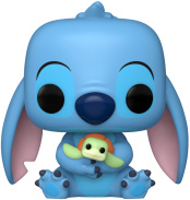 Фигурка Funko POP Disney: Lilo & Stitch - Stitch with Turtle (Exc) (1353) (73608)