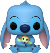 Фигурка Funko POP Disney: Lilo & Stitch - Stitch with Turtle (Exc) (1353) (73608)