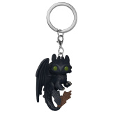 Брелок Funko Pocket POP: How to Train Your Dragon Live Action –  Toothless (83453)