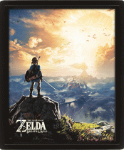 Постер 3D Pyramid – Nintendo: The Legend Of Zelda (Sunset)