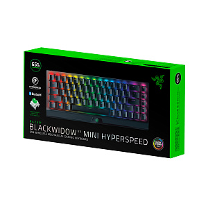 

Игровая клавиатура Razer BlackWidow V3 Mini HyperSpeed (Green Switch)