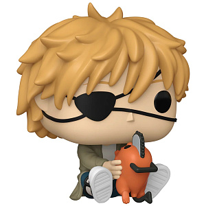 

Фигурка Funko POP Animation: Chainsaw Man – Denji with Pochita (1971) (86484) (9,5 см)