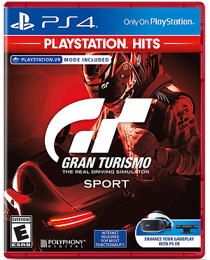 

Gran Turismo Sport (с поддержкой VR) (Хиты PlayStation) (PS4)
