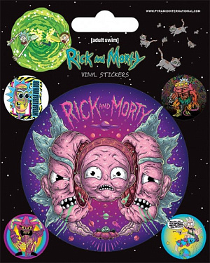 

Наклейки Rick and Morty – Psychedelic Visions (PS7372)