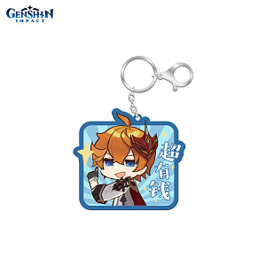 

Брелок акриловый Chibi Expressions Character Acrylic Keychain - Tartaglia
