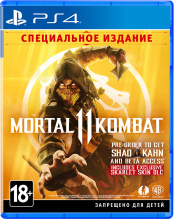 Mortal Kombat 11. Специальное издание (PS4) (Только диск) (GameReplay)