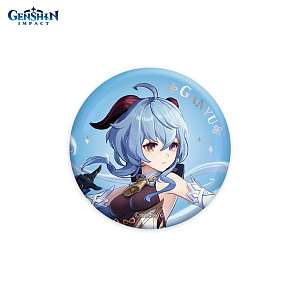 

Значок Genshin Impact: Banner Art Adrift In – The Harbor Ganyu Can Badge
