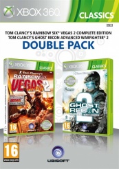 Tom Clancy's Rainbow Six Vegas 2 + Tom Clancy's Ghost Recon Advanced Warfighter 2 Double Pack (XBox360)