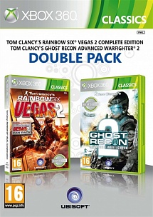 Tom Clancy's Rainbow Six Vegas 2 + Tom Clancy's Ghost Recon Advanced Warfighter 2 Double Pack (XBox360)
