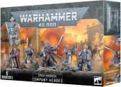 Warhammer 40 000 (Вархаммер 40 000): миниатюры Космодесанта (Space Marines) – Отряд Героев Космодесанта (Company Heroes), набор, арт. 48-08