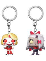 Набор Брелоков Funko Pocket POP: Hazbin Hotel – Charlie and Vaggie Exclusive 2 шт. (92005)