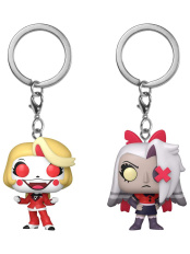 Набор Брелоков Funko Pocket POP: Hazbin Hotel – Charlie and Vaggie Exclusive 2 шт. (92005)