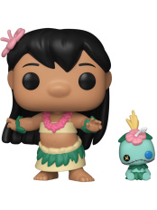 Фигурка Funko POP Disney: Lilo & Stitch – Hula Lilo with Scrump (1741) (90342) (9,5 см)