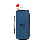 Защитный чехол Hori Slim – Tough Pouch (Blue) для консоли Nintendo Switch OLED (NSW-811U)