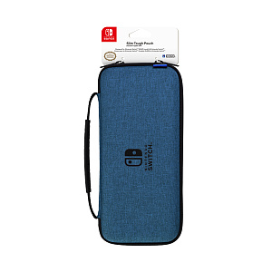 Защитный чехол Hori Slim – Tough Pouch (Blue) для консоли Nintendo Switch OLED (NSW-811U) Hori - фото 1