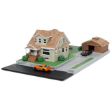 Диорама Fast & Furious: House Display Diorama with Die-cast Car 1.65" (36687)