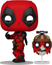 Фигурка Funko POP Marvel: Deadpool 3 – Deadpool with Headpool Bobble-Head  (1400) (79768)(9,5 см)