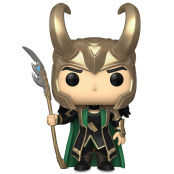 Фигурка Funko POP Marvel: Avengers - Loki with Scepter (GW) (Exc) (985) (62706)