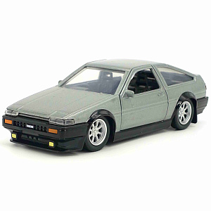 

Модель машинки Fast & Furious: 1986 Toyota Trueno 1:32 (36069)