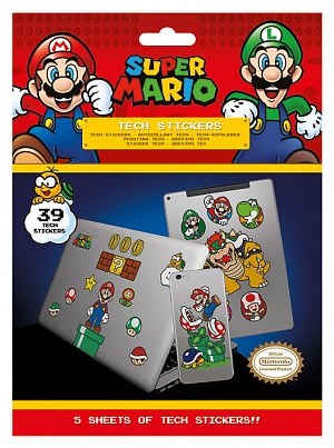 

Наклейки Pyramid – Super Mario (Mushroom Kingdom)