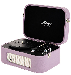 Виниловый проигрыватель Alive Audio: Stories Lilac c Bluetooth