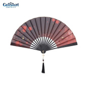Складной веер Genshin Impact: Hutao (6976068140627) 