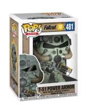 Фигурка Funko POP Games: Fallout 76 – T-51 Power Armor (GRN) (Exc)
