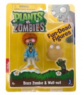 Фигурка Plants vs. Zombies: Disco Zombie & Wall-nut