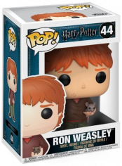 Фигурка Funko POP! Vinyl: Harry Potter: Ron Weasley w/ Scabbers 14938