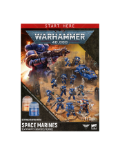 Warhammer 40 000 (Вархаммер 40 000): миниатюры Космодесанта (Space Marines) – набор новичка для настольной игры, арт. 60-52