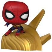 Фигурка Funko POP Deluxe Marvel Spider-Man: No Way Home - Battle Spider-Man (Exc) (1179) (68387)