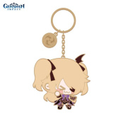 Брелок Chibi Character Metal Keychain металический – Fischl