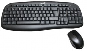 Клавиатура + мышь Genius KB-8000X черный USB Беспороводная 2.4Ghz / GEN-31340005103