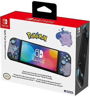 

Контроллеры Hori Split Pad Compact (Gengar) для консоли Nintendo Switch (NSW-411U)