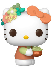 Фигурка Funko POP Hello Kitty: Hello Kitty with Plants (Super Sized) Exclusive (148) (92042) (9,5 см)