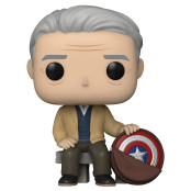 Фигурка Funko POP Marvel Avengers: Endgame – Old Man Steve (Year Of The Shield) (Exc) (55481)