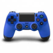 Геймпад Sony DualShock Blue v2 (PS4) (Восстановленный)