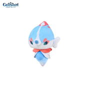 Брелок плюшевый Genshin Impact: Bubble Seahorse – Blue and Pink (6976525004868)