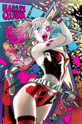 Постер Maxi Pyramid – DC: Batman (Harley Quinn Neon) (61 x 91 см)