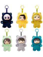 Фигурка-плюш Jujutsu Kaisen – Cat Paradise Party Series в сюрприз-боксе, 1 шт (ZSMZ-M1501) (14 см)