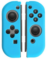 Силиконовые чехлы для 2-х контроллеров Joy-Con (голубые)