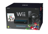 Wii Sports Resort Pack Черная + Mario Kart + Wii Wheel