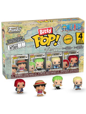 Набор Funko Bitty POP: One Piece – Monkey D. Luffy + Zoro + Axe-Hand Morgan (86892)