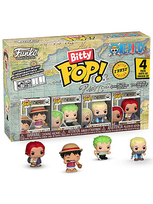

Набор Funko Bitty POP: One Piece – Monkey D. Luffy + Zoro + Axe-Hand Morgan (86892)
