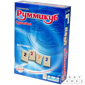 

Настольная игра Руммикуб - Без границ (мини)