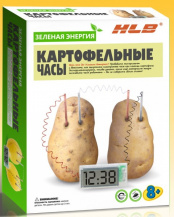 Набор: Зеленая энергия. Картофельные часы (H.L.B)