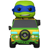 Фигурка Funko POP Movies: TMNT Mutant Mayhem - Leo In The Turtle Van (Exc) (301) (73578)