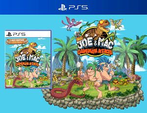 New Joe & Mac: Caveman Ninja - T-Rex Edition (PS5) Microids