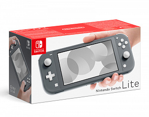 Игровая приставка Nintendo Switch Lite (серая) Nintendo - фото 1